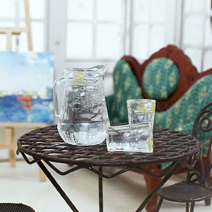 Mini Tea Set - Glass jug and 2 glasses