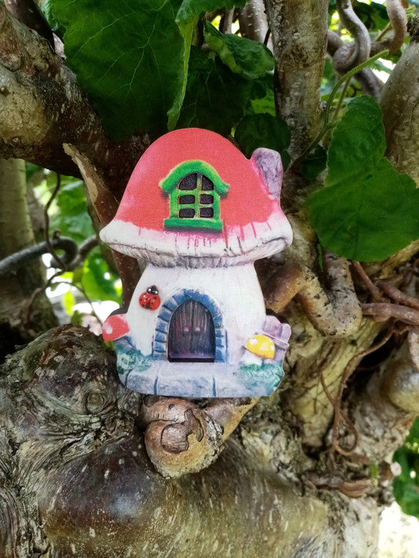 Fairy Door Miniature Garden Home Mushroom 3D - FD-002