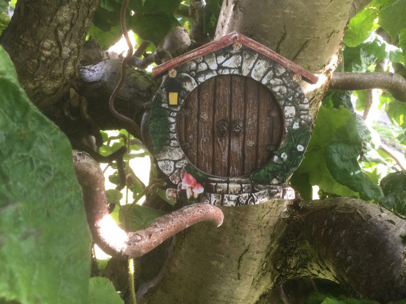 Fairy Door Miniature Garden Home Round Door 3D - FD-003