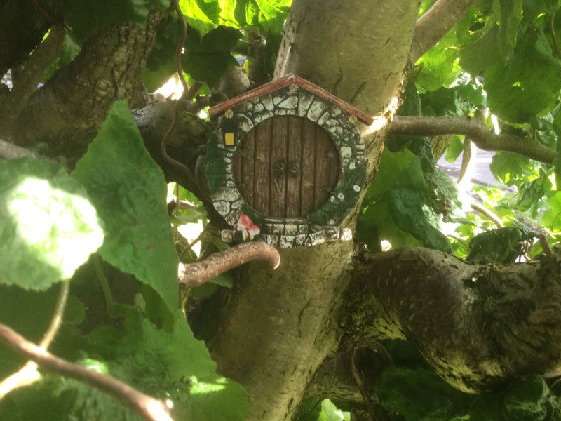 Fairy Door Miniature Garden Home Round Door 3D - FD-003