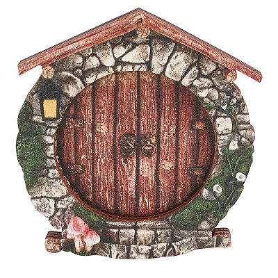 Fairy Door Miniature Garden Home Round Door 3D - FD-003